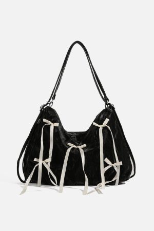 Concert Outfit Bow Decoration Tote Bag