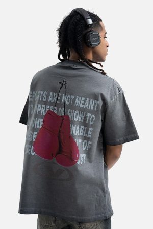 Concert Outfit Boxing Boy Graphic T-Shirt
