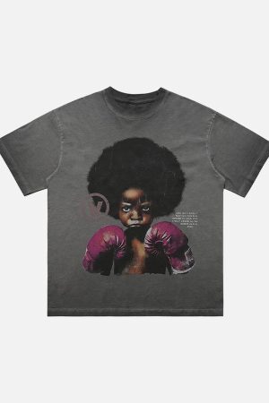 Concert Outfit Boxing Boy Graphic T-Shirt
