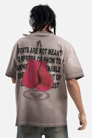 Concert Outfit Boxing Boy Graphic T-Shirt