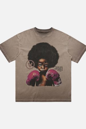 Concert Outfit Boxing Boy Graphic T-Shirt