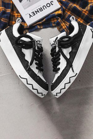 Concert Outfit Breathable Trendy And Versatile Canvas Shoes