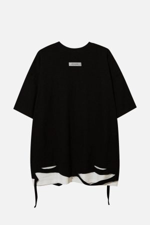 Concert Outfit Broken Chain Decoration Tee