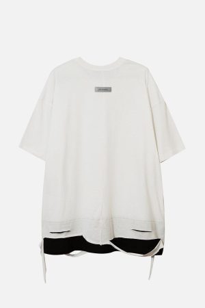 Concert Outfit Broken Chain Decoration Tee