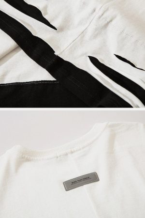 Concert Outfit Broken Chain Decoration Tee