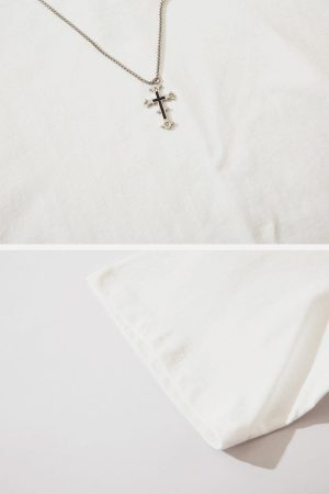 Concert Outfit Broken Chain Decoration Tee