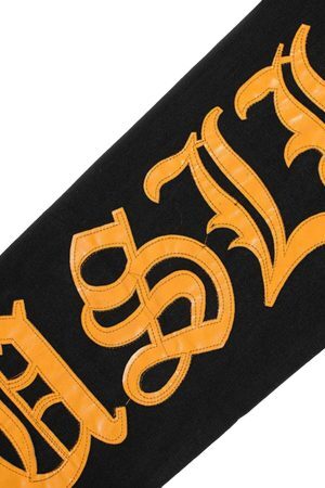 Concert Outfit Burning Text Embroidered Letters Jeans