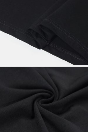 Concert Outfit Butterfly Embroidery Tee