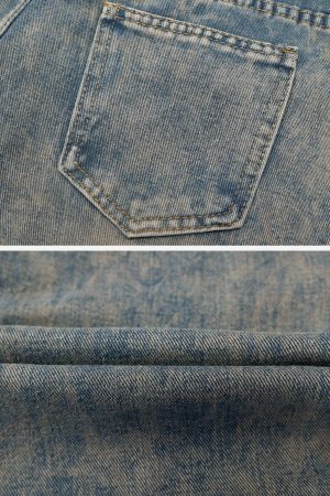 Concert Outfit Butterfly Leg Cutout Jeans