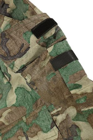 Concert Outfit Camouflage Adjustable Belt Cargo Pants