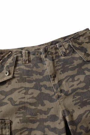 Concert Outfit Camouflage Cargo Pants