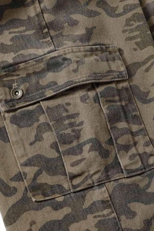 Concert Outfit Camouflage Cargo Pants