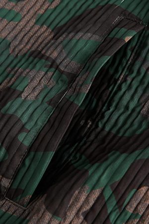 Concert Outfit Camouflage Diamond Patchwork Jacket