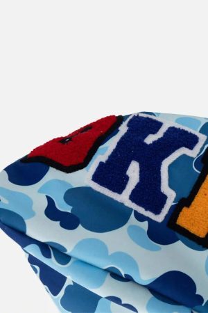 Concert Outfit Camouflage Double Cap Design Hoodie