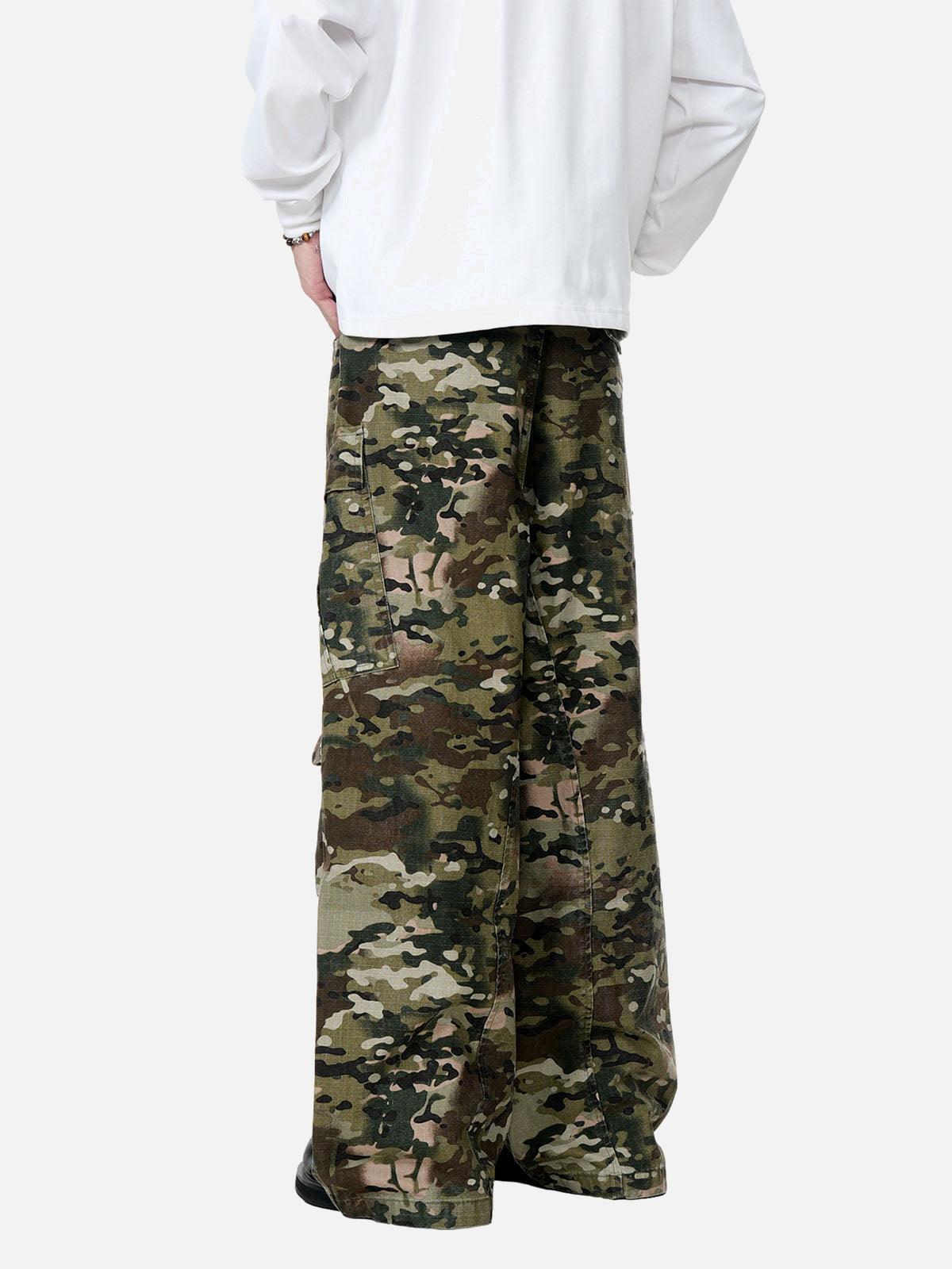 Concert Outfit Camouflage Drawstring Cargo Pants Concert Outfit Camouflage Drawstring Cargo Pants