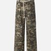 Concert Outfit Camouflage Drawstring Cargo Pants