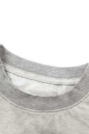 Concert Outfit Camouflage Faux Two-Piece Jersey Long Sleeve T-Shirt