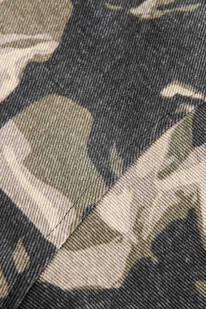 Concert Outfit Camouflage Fur Hooded Jacket