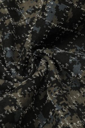 Concert Outfit Camouflage Loose Jeans