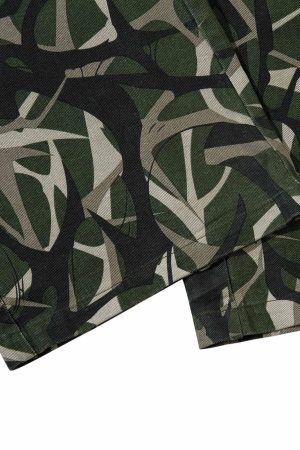Concert Outfit Camouflage Multi-Pocket Cargo Pants