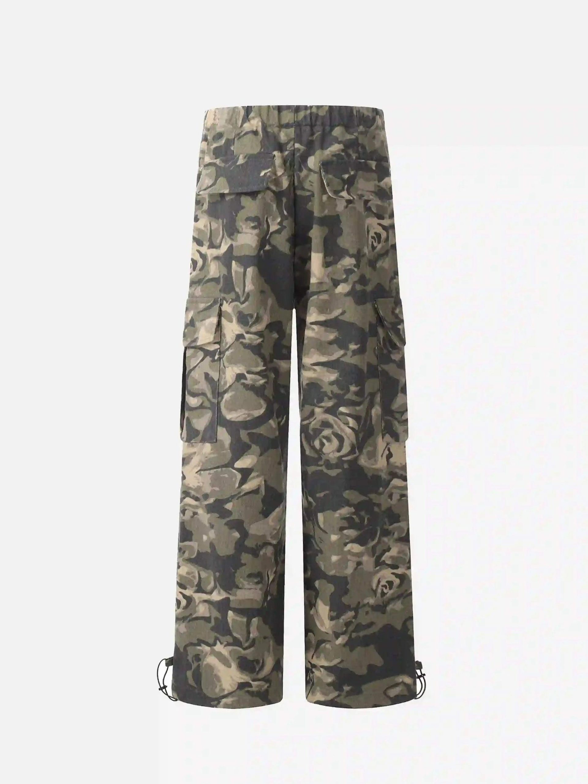 Concert Outfit Camouflage Multi-Pocket Work Pants Concert Outfit Camouflage Multi-Pocket Work Pants