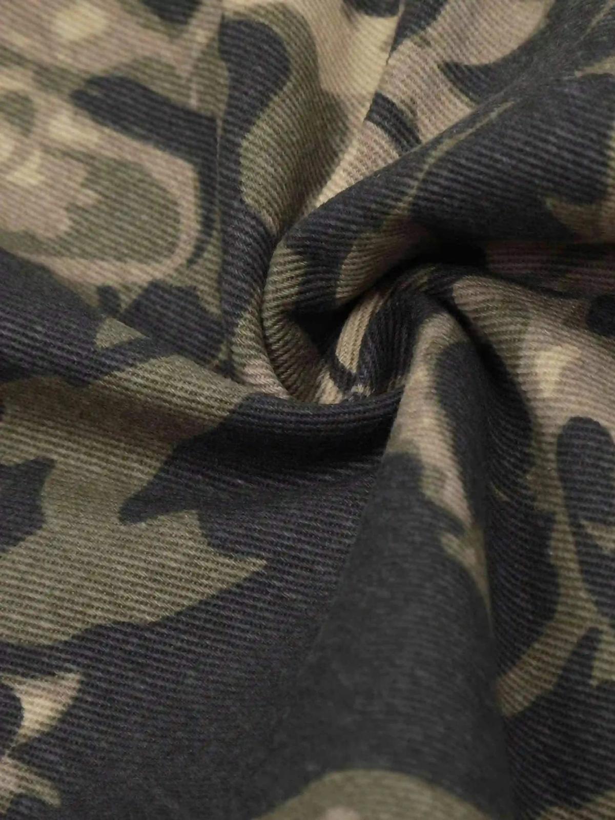 Concert Outfit Camouflage Multi-Pocket Work Pants Concert Outfit Camouflage Multi-Pocket Work Pants