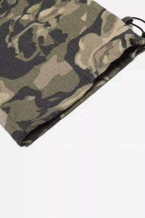 Concert Outfit Camouflage Multi-Pocket Work Pants