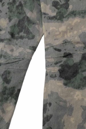 Concert Outfit Camouflage Multi-Pockets Cargo Pants