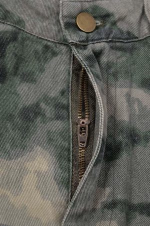 Concert Outfit Camouflage Multi-Pockets Cargo Pants