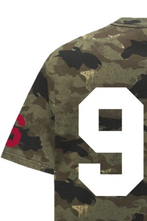 Concert Outfit Camouflage NO.96 Print T-Shirt