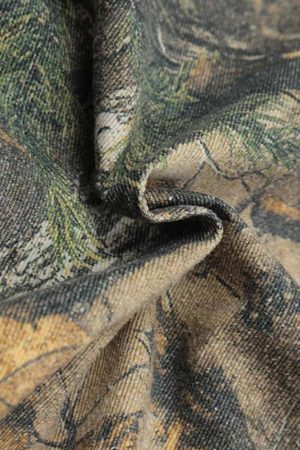 Concert Outfit Camouflage Print Zip-Up Hoodie