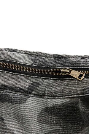 Concert Outfit Camouflage Stitching Stand Collar Military Jacket