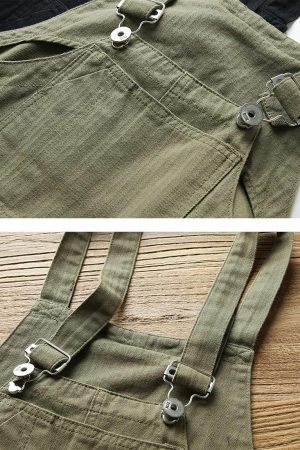 Concert Outfit Cargo Overall Pants