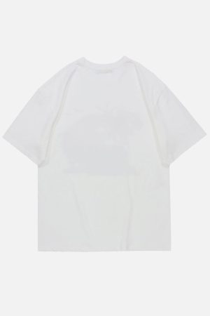 Concert Outfit Cartoon Car Print Tee