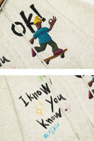 Concert Outfit Cartoon Character Leisure Hoodie