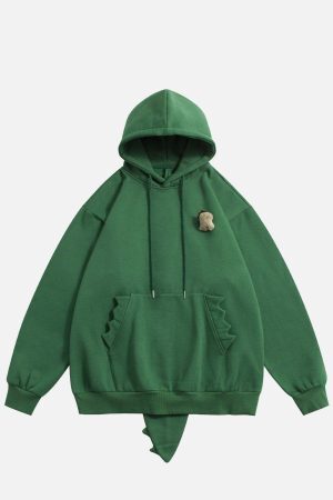 Concert Outfit Cartoon Dinosaur Hoodie