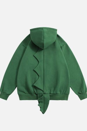 Concert Outfit Cartoon Dinosaur Hoodie