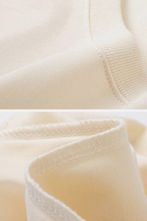 Concert Outfit Cartoon Fox Print Tee