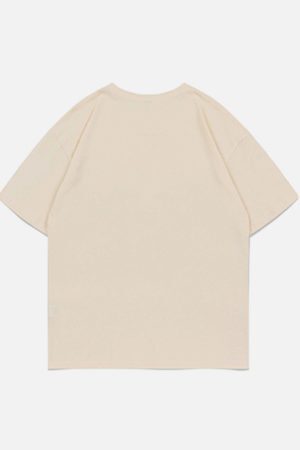 Concert Outfit Cartoon Fox Print Tee