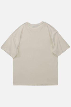 Concert Outfit Cartoon Kitten Fishing Graphic Tee