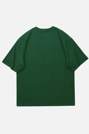 Concert Outfit Cartoon Kitten Fishing Graphic Tee