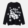 Concert Outfit Cartoon Spotted Puppy Sweater