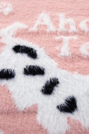 Concert Outfit Cartoon Spotted Puppy Sweater