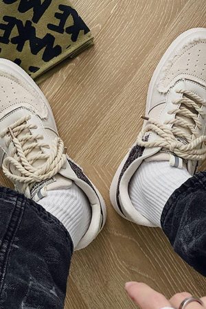 Concert Outfit Cashew Flower Patchwork Canvas Shoes