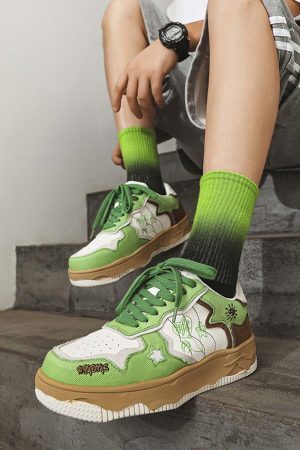 Concert Outfit Casual Sports Thick-Soled Board Shoes