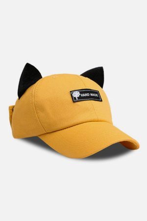 Concert Outfit Cat Ears Aviator Glasses Baseball Hat