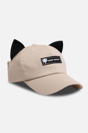 Concert Outfit Cat Ears Aviator Glasses Baseball Hat