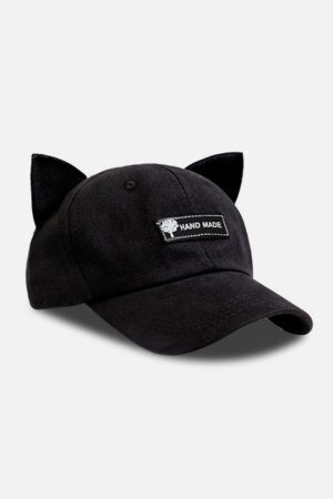 Concert Outfit Cat Ears Aviator Glasses Baseball Hat