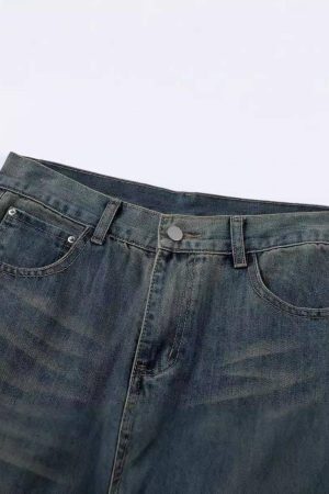 Concert Outfit Cat Graffiti Print Jeans