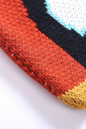 Concert Outfit Cat Graphic Knit Bag